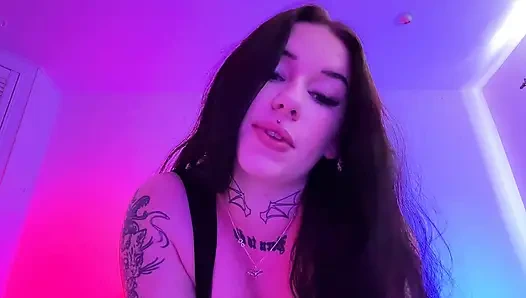 Шлюховатая британская готическая мамочка АСМР, инструкция по дрочке