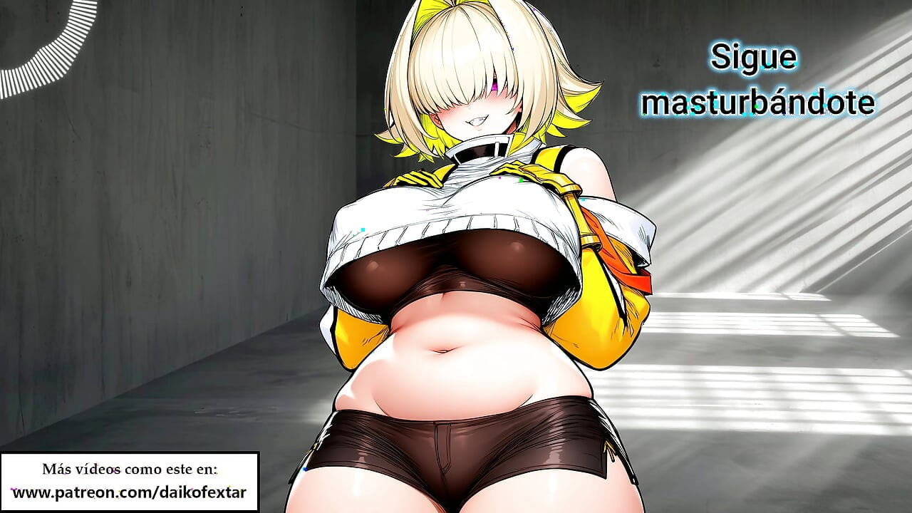 Spanish Audio JOI. NIKKE's Elegg jerks you off with his... brushes?