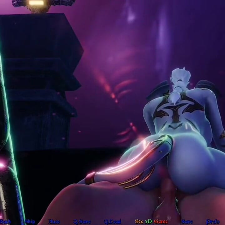 Intenso espaço anal