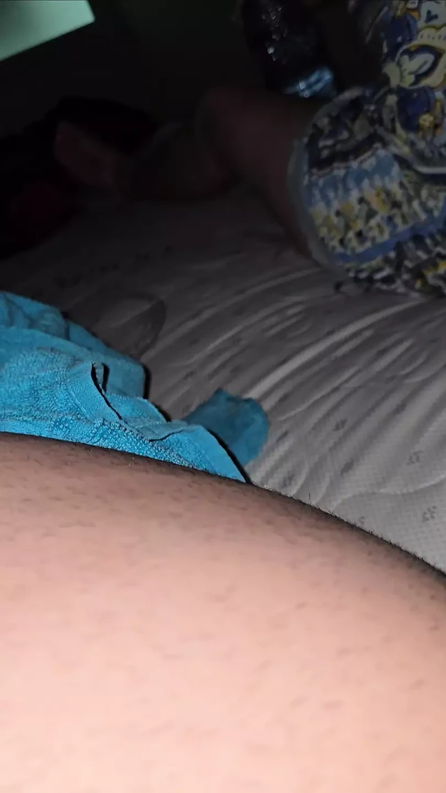 Step mom pulled out step son dick and sucked him hard