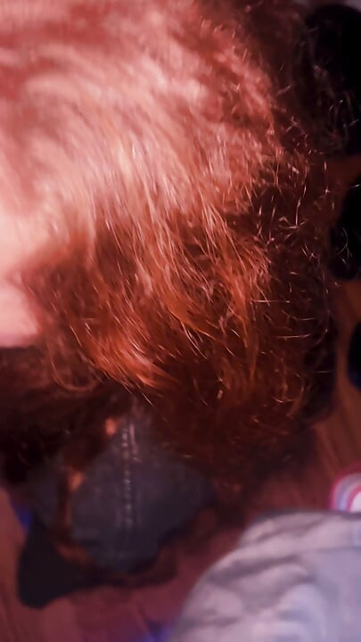Redhead stepsister frozen in time