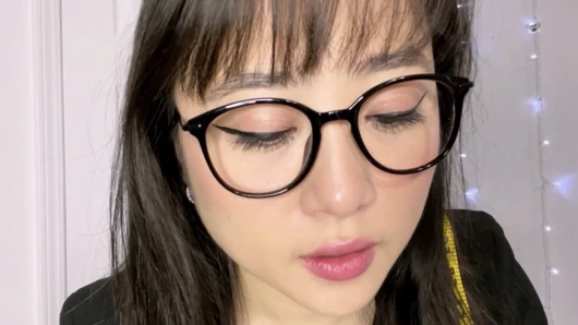 Asian Babe Falls in Love w Your Penis during Medical Study -ASMR- Kimmy Kalani