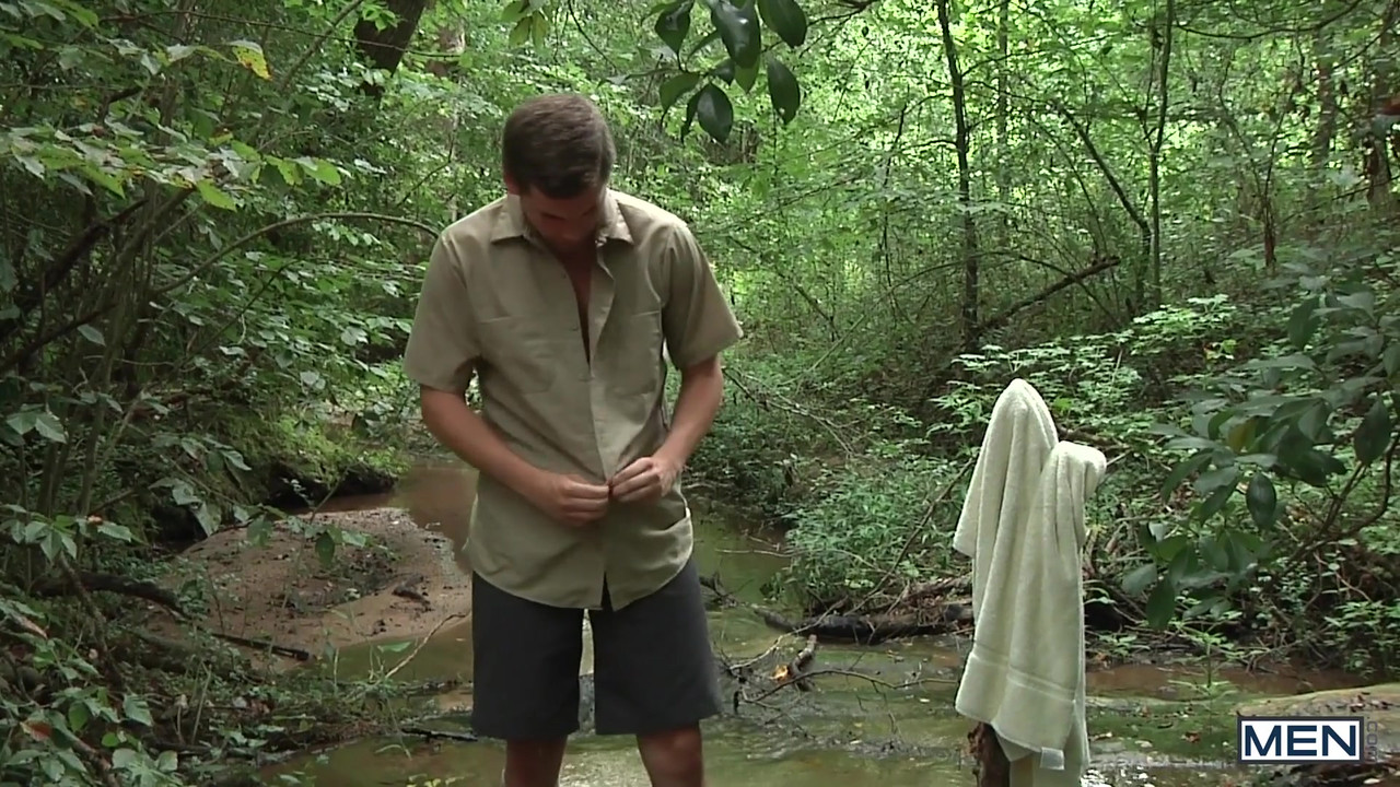 TWINKPOP - Jack Radley Takes A Bath In The River Naked And Calls Out Zeb Atlas To Join Him