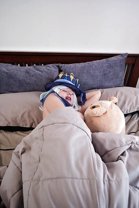 Furina tertangkap basah tidak patuh dan dihukum dengan seks yang baik