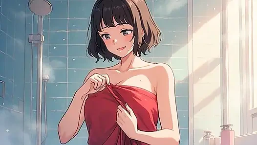 Видео без цензуры 18-летняя аниме-девушка, 3D мультфильм крупным планом Kiidzy Animates, Сгенерированный ИИ мультик контент, 3D анимация