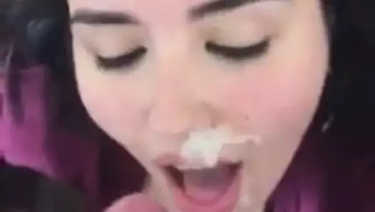 Brunette girl facial #4