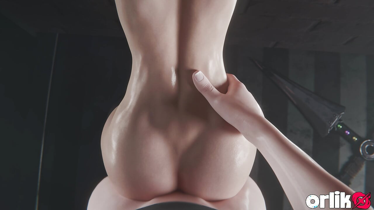 Yuffie Doggystyle Big Ass Fuck with Creampie Animation Final Fantasy 7 3D Hentai mask Version