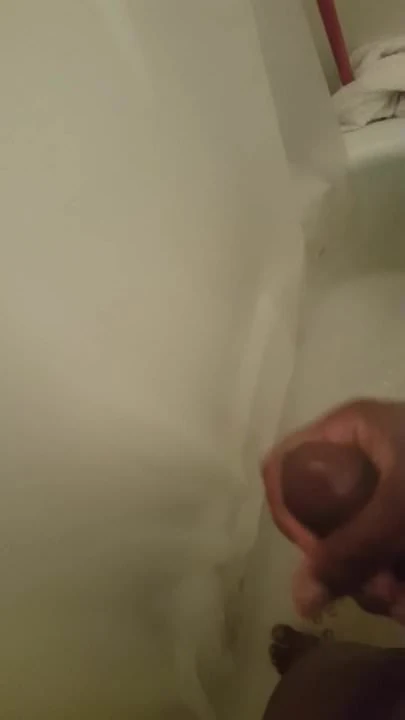 Strokin in the shower