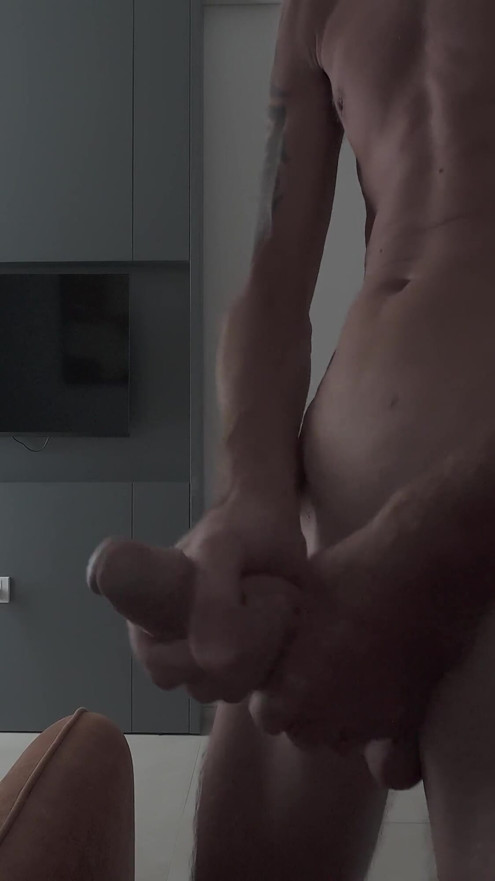 I Can't Resist Touching His Cock, It's so Long and Girthy