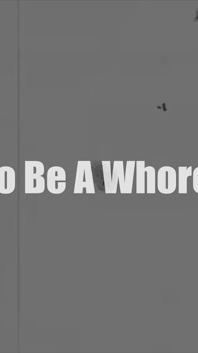 Ready to Be a Whore, Again!