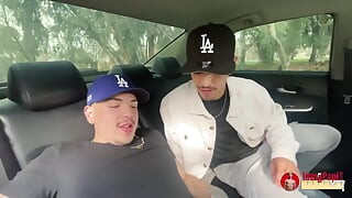 Cocksucker Swallows Big Uncut Cock!