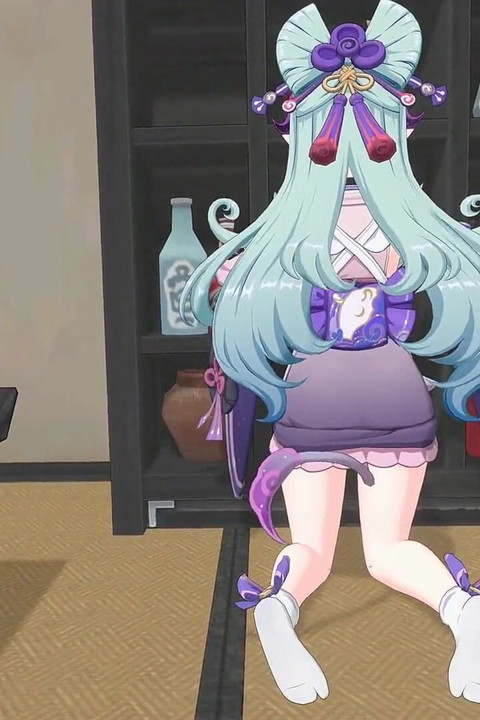 Genshin Impact- Mizuki Works Out Your Stress with a Lewd, Slippery Sex Session - 3D Hentai Animation