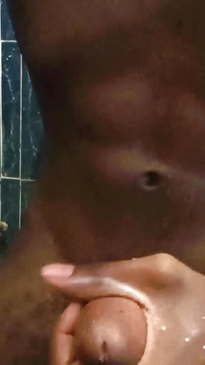 Nabi sucked my cock in the bathroom