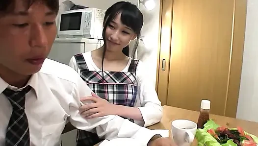 Pretty Japan Babes Scene-3 skinny Japanese Misato Watanabe Fucked Hard Ends in Creampie