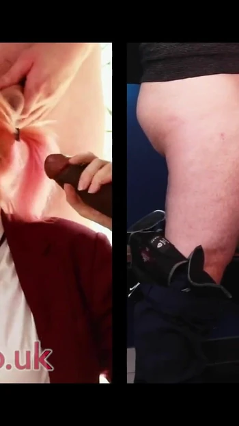 Thrilling moment from "The Great British Blowjob Race - Round 14"