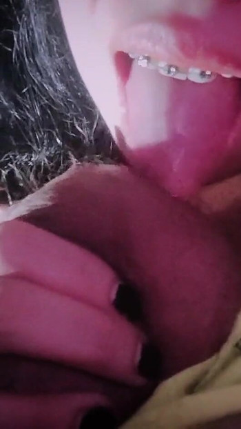 Jaw-dropping moment from "In the morning my stepdaughter gives me a blowjob before doing the day's activities (oral sex to"