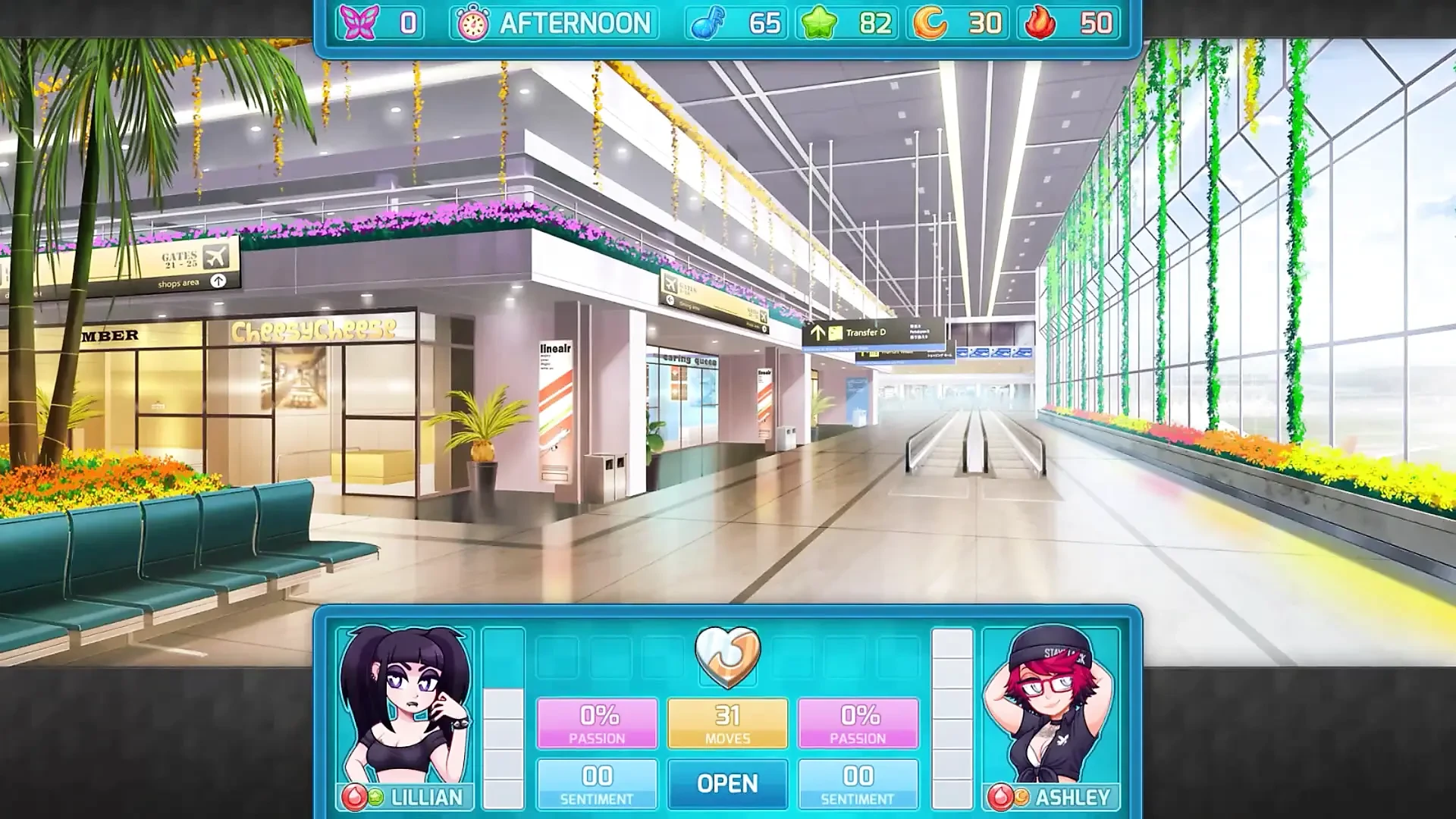 Huniepop 2 - موعد مزدوج - الجزء 5 عارضات مثيرات من Loveskysan