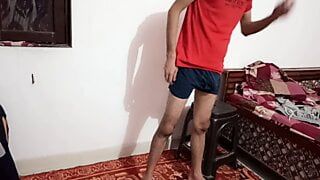 Indian gay teacher with big monster cock likes big cock fucking his ass – hard sex