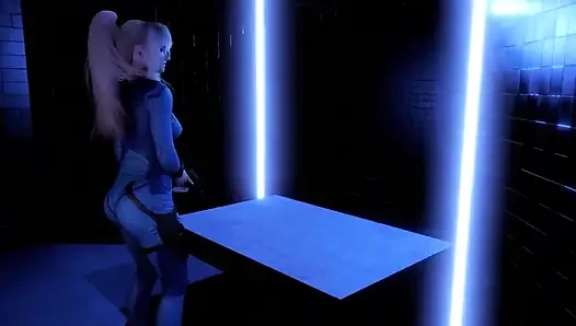 Alien Encounter S - Samus Aran gets her pussy and asshole pounded for ho...