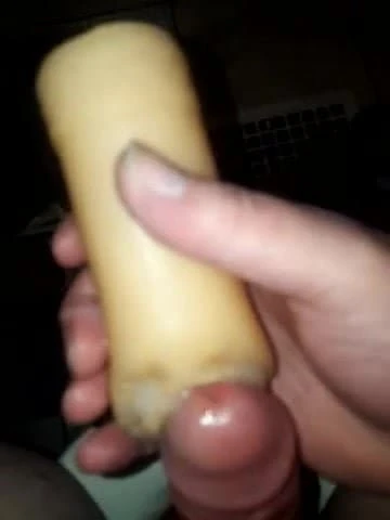 Shooting A Load With My Pocket Pussy