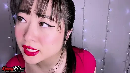 Asyalı üvey kız kardeş boşalmana yardım ediyor