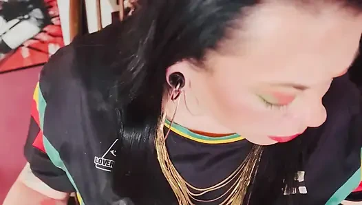 A British Tart Tina Snua Chain Smokes 2 Chinese Cigarettes With Match Light Up - Drifting Smoking OMI OME Snap Inhales