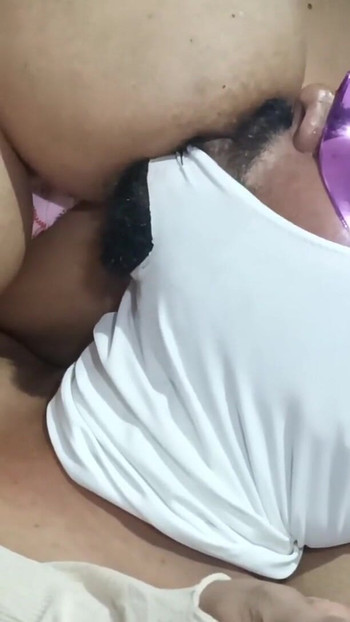 Memorable moment from "Mallu wife breast feeding her driver"