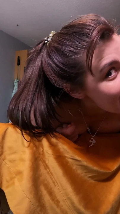 Must-see moment from "Throat Fuck, Cum in Mouth, Cum on Tits, Swallow Cum. MiaSin in Cum"