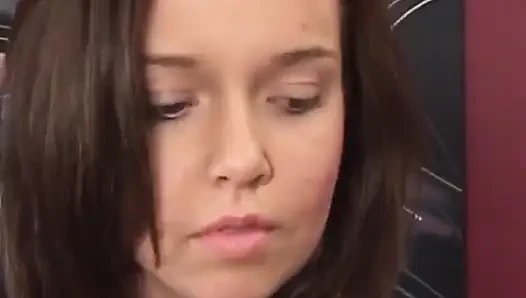Brunette Teen with Big Ass Has Extracurricular Activities