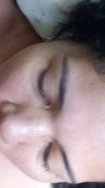 Memorable moment from "Beautiful Latin girlfriend deep throat"