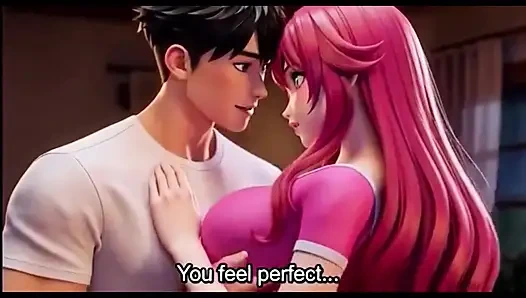 Üvey kız kardeş arzusunu tamamladıktan sonra üvey erkek kardeşini baştan çıkarıyor