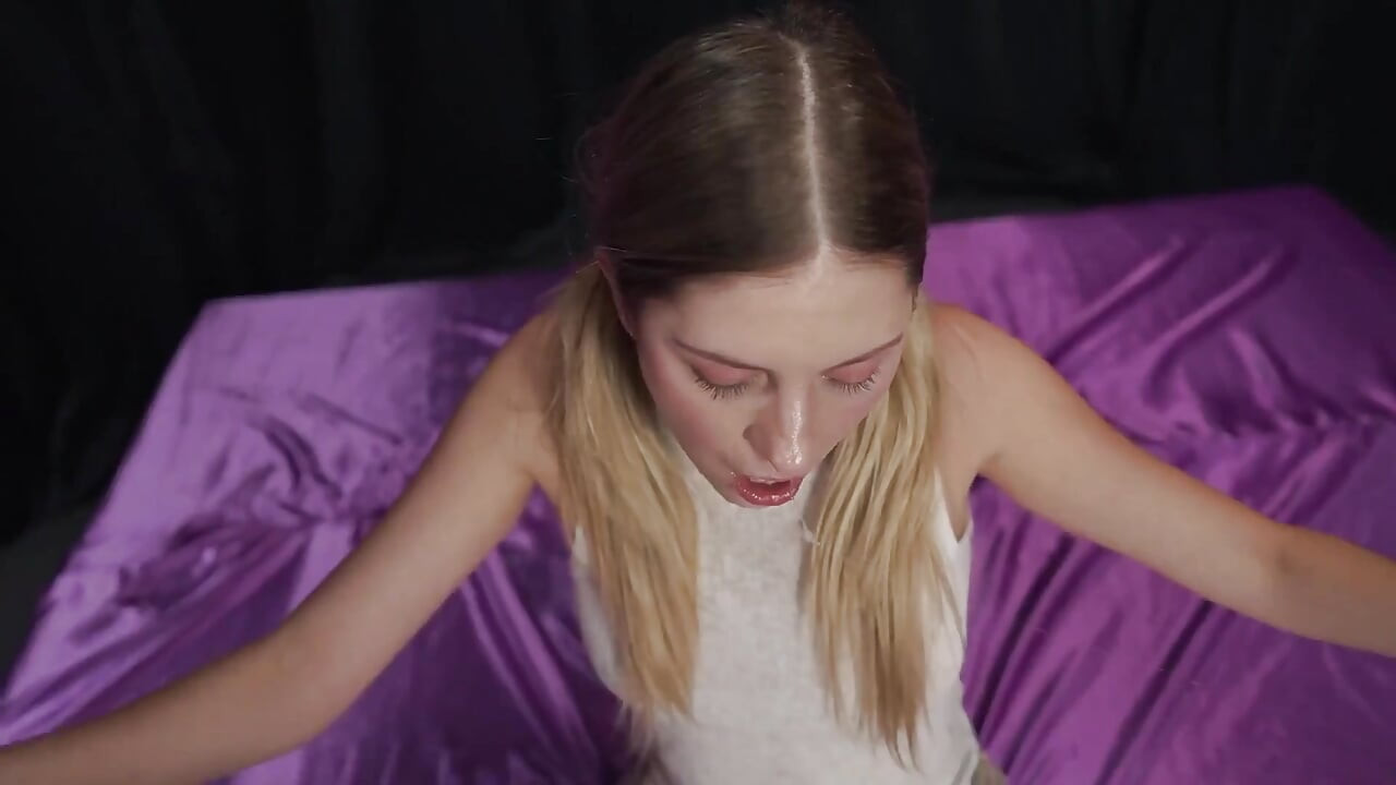 Wild Blonde in Rough Gangbang with Anal Fuck