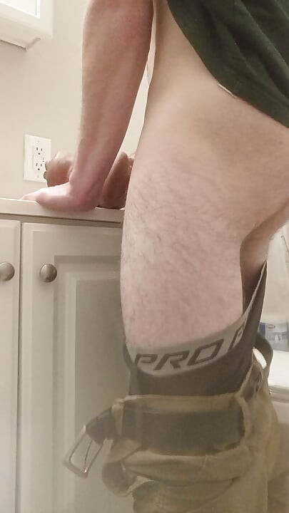 Having fun with my sex toy