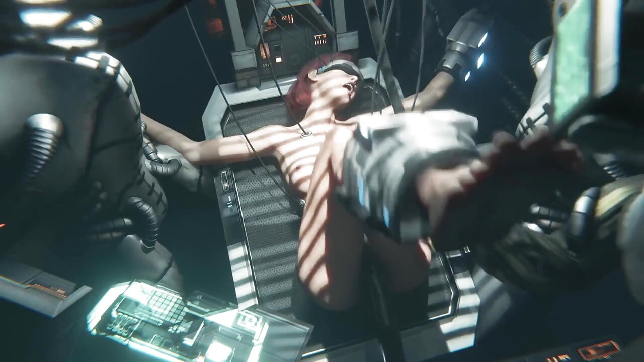 Shepard impregnowany przez Geth