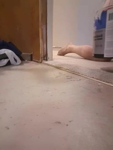 Solo ballbusting part 2