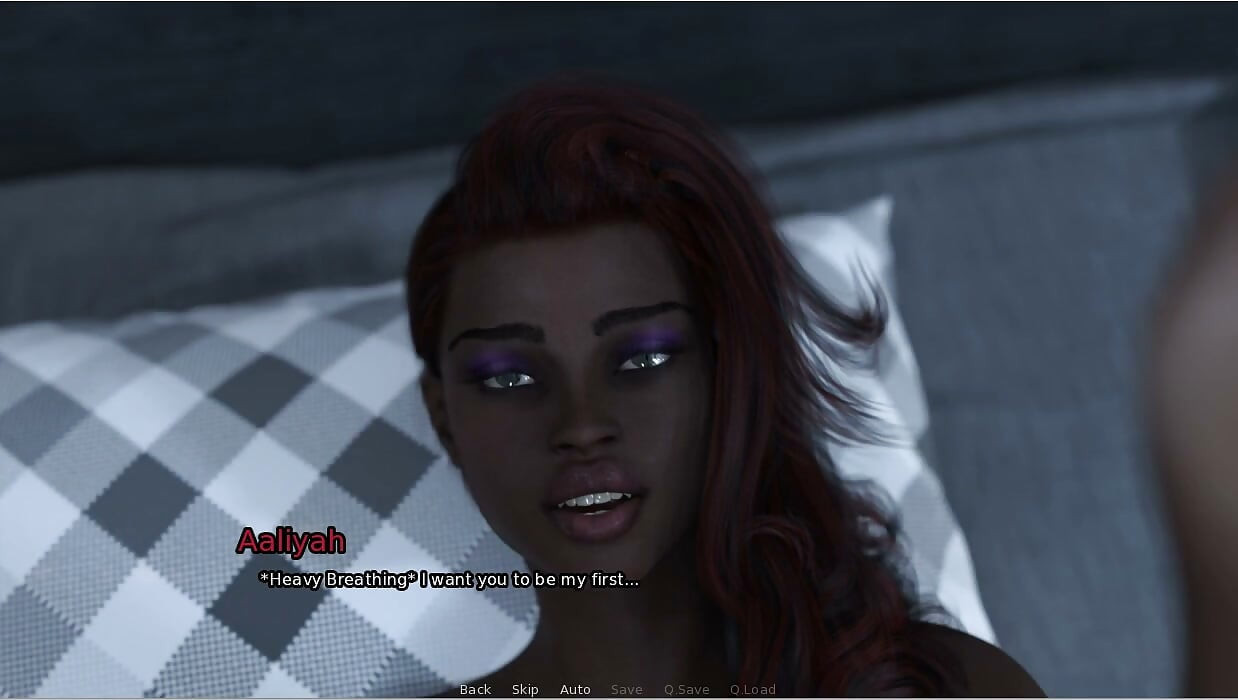 Grandma's House G'sh-- Gameplay - Roleplay - Ebony Girlfriend First Time Sex