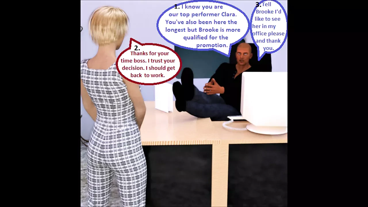 3D Comic: Cuckold Wife Gets Dirty With Her Boss On Wacky Ta