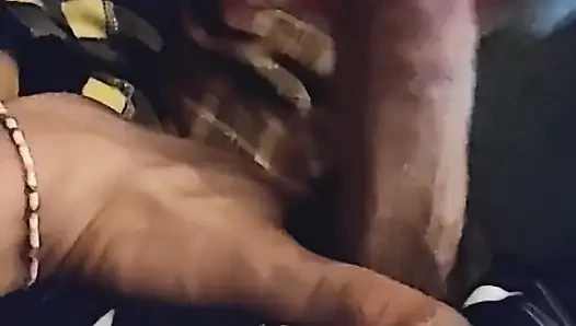 Son derece seksi ayak bileği çorapla muamele ve çorapla elle muamele