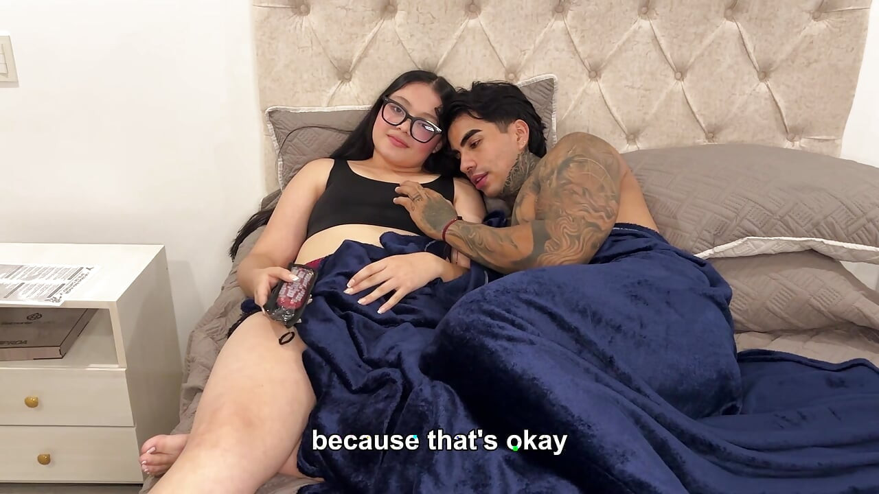 Innocent girl fucks her stepbrother for the first time
