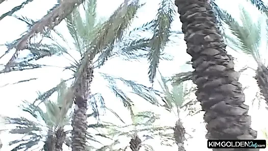 Leidenschaftlicher Blowjob mit geiler Bruenetten