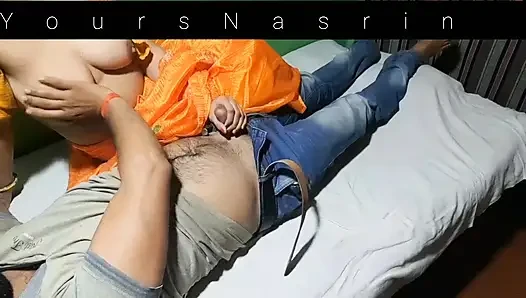 Indian New Married Hot Bhabi Fucked with Her Husband in Sharee