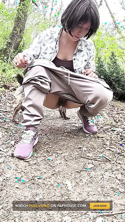 Pis belleza en el bosque