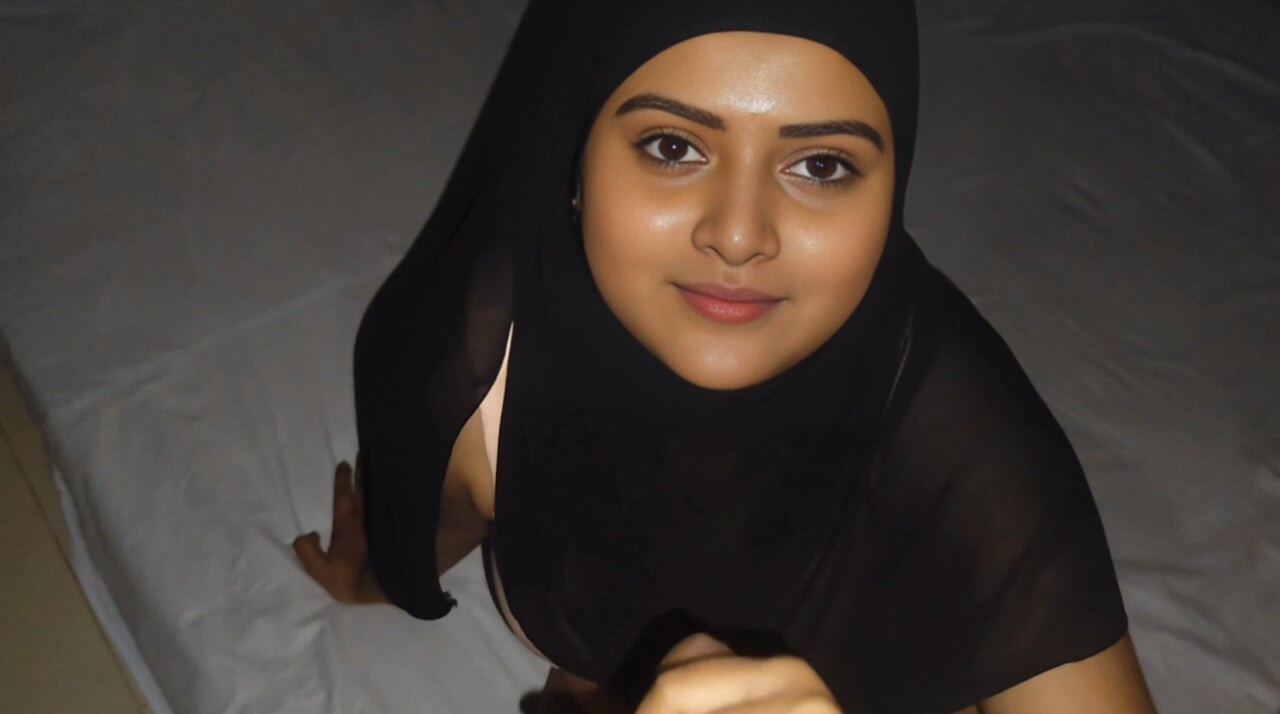 Hijabi schönes indisches dorfmädchen fickt in meinem zimmer einfach sex genießen.