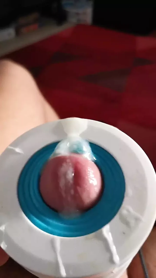 Cumming in my new toy