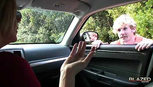 Christina Skye - Escape Prisoner Blowjob