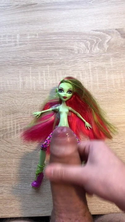 Cum on Monster High Doll