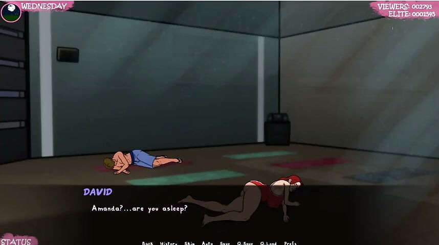 Lust Town - gameplay - jeu de rôle - la sodomie se termine par un creampie