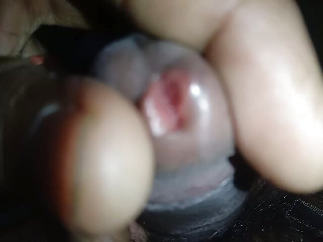 Playing my cock