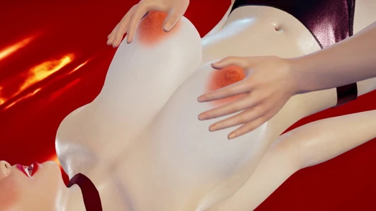 Ateşli kojuro havuzu 3d hentai - büyük meme masajı, pembe vibratör, amcık yalama fışkırtıyor