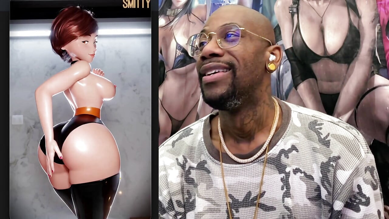 Big Breast Helen Parr Showing Her Thicc Fat Ass